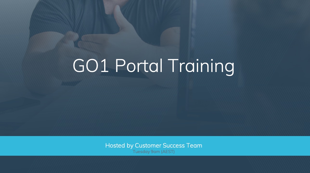 Webinar Catchup: GO1 Portal Training